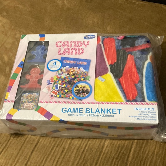 Hasbro Toys Hasbro Gaming Candy Land Game Blanket Poshmark